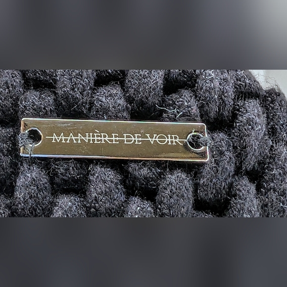 MANIÈRE DE VOIR Crochet Top TORN - Picture 4 of 6